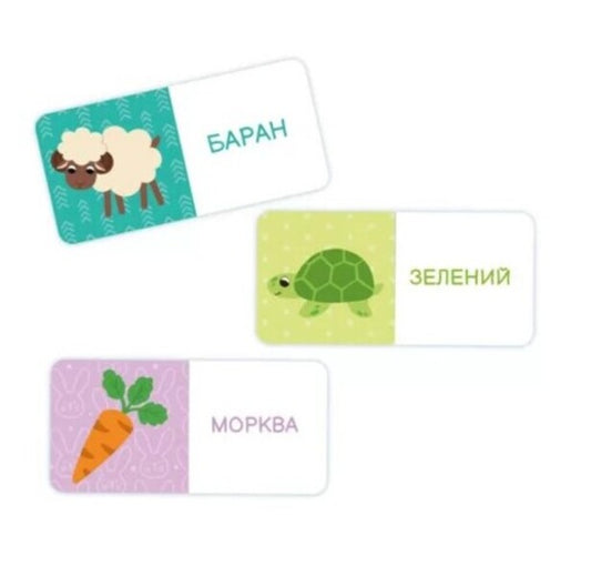 Cube books. Baby's first words / Книжки-кубики. Перші слова малюка 978-617-09-8206-3-2