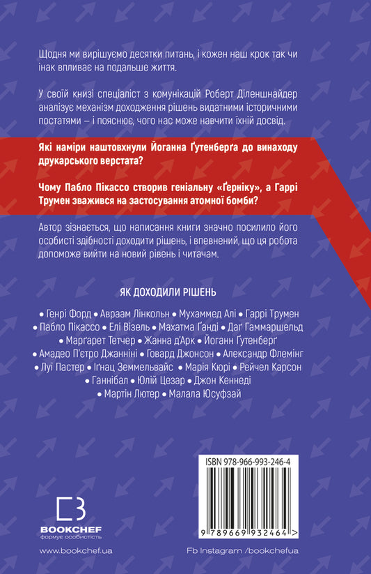 Decision. Practical advice from 23 people who changed the world / Рішення. Практичні поради від 23 людей, які змінили світ Роберт Диленшнайдер 978-966-993-246-4-2