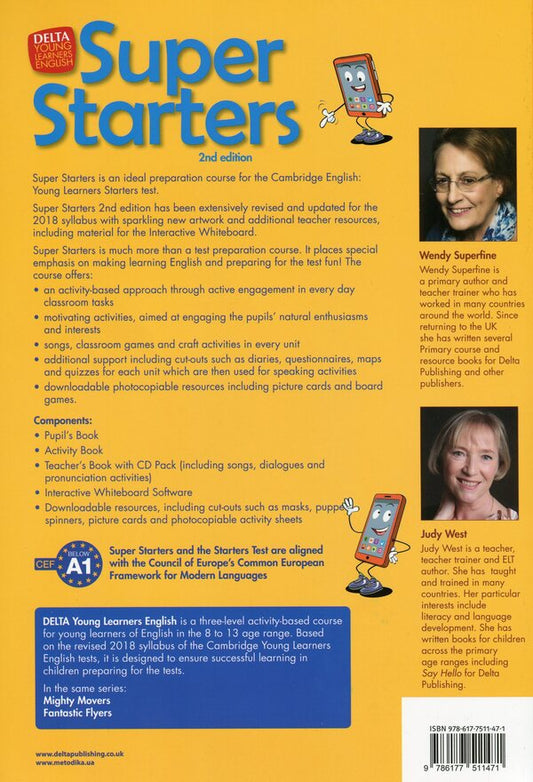 Delta Young Learners English. super starters. Pupil's Book / Delta Young Learners English. Super Starters. Pupil's Book Джуди Вест, Венди Суперфайн 978-617-7511-47-1-2