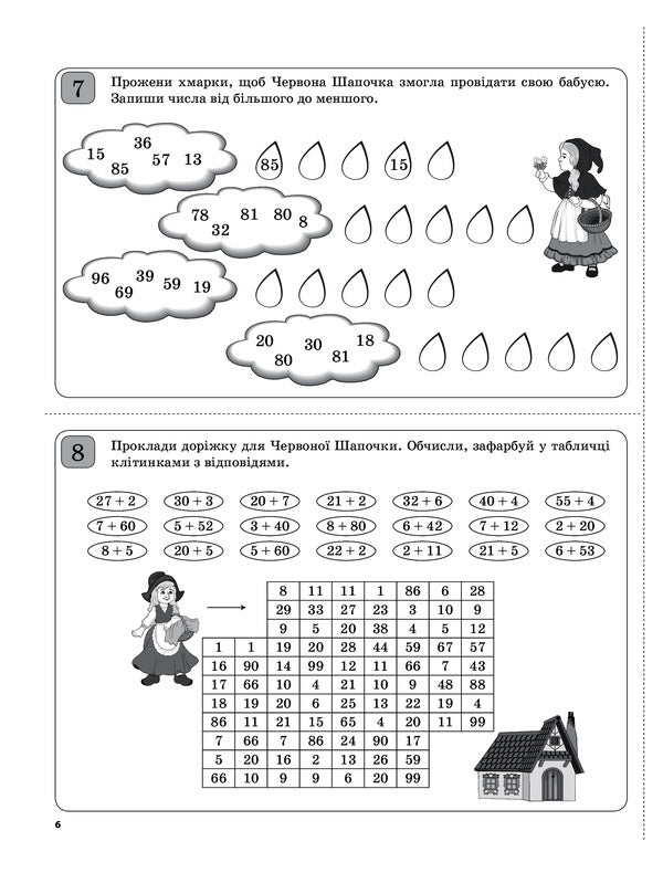 Diagnostic cards for express check. Math. 3rd grade / Діагностичні картки для експрес-перевірки. Математика. 3 клас Виктория Рожнова 978-617-00-3923-1-6