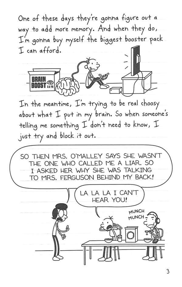 Diary Of A Wimpy Kid: No Brainer (Book 18) Jeff Kinney / Джефф Кинни 9780241583135-4