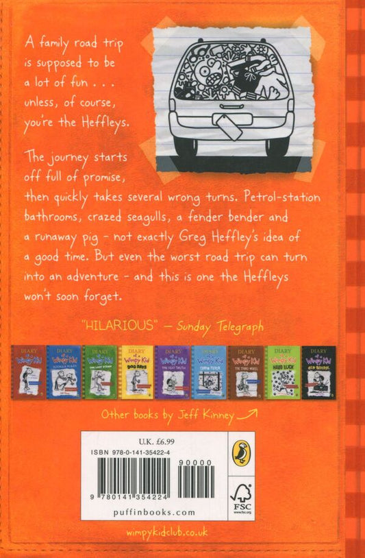 Diary Of A Wimpy Kid: The Long Haul. Book 9 Jeff Kinney - Джефф Кинни 9780141354224-2