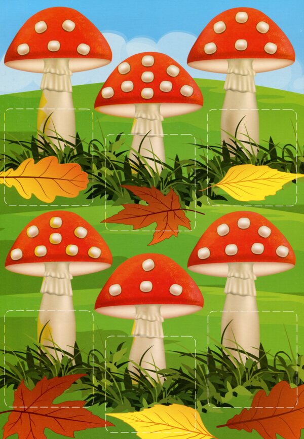 Didactic game. Mushroom basket / Дидактична гра. Грибний кошик 4823076148461-5