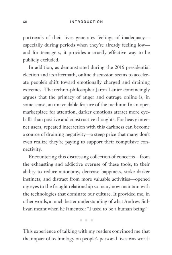 Digital Minimalism. Choosing A Focused Life In A Noisy World Cal Newport / Кэл Ньюпорт 9780241453575-6