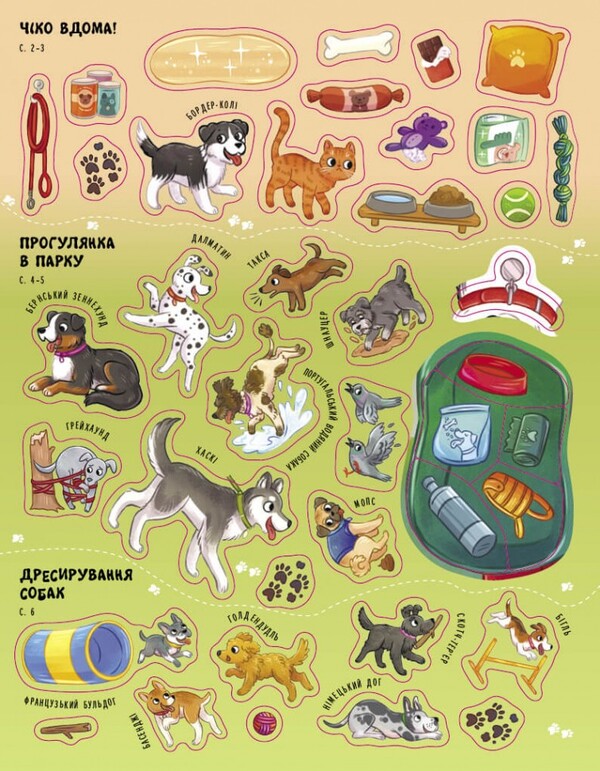 Dogs Everything You Need To Know About Dogs - Собаки Усе, що ти маш знати про собак Yana Sedlachkova - Яна Седлачкова 9786178796280-6