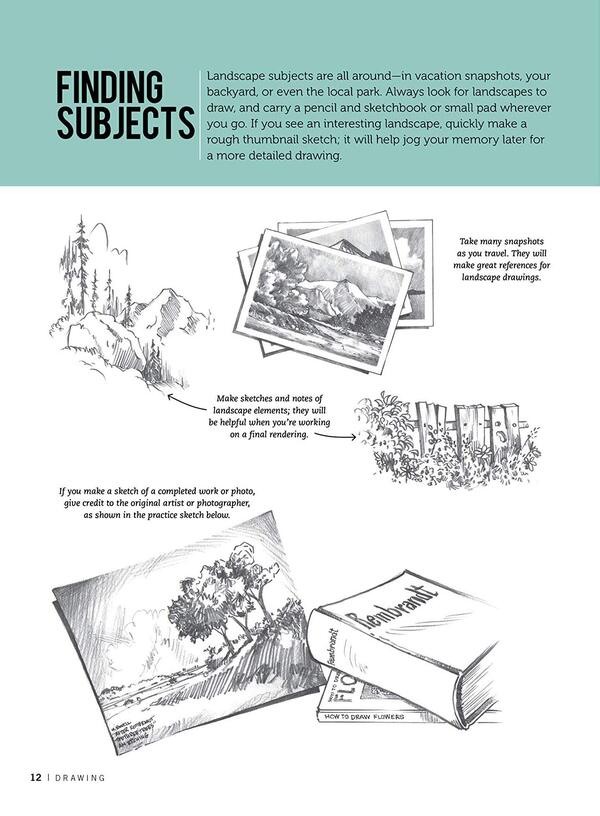 Drawing. Landscapes William F. Powell / Уильям Ф. Пауэлл 9781633228405-6