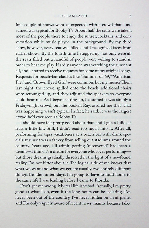 Dreamland / Dreamland Николас Спаркс 9780-7515-8552-0-6