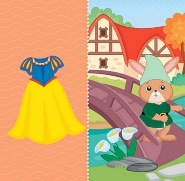 Dress Up The Doll. Little Sofia At The Masquerade. Painter + Stickers / Одягни ляльку. Крихітка Софія на маскараді. Фарбувалка + наліпки / Author not specified 9789667616496-6