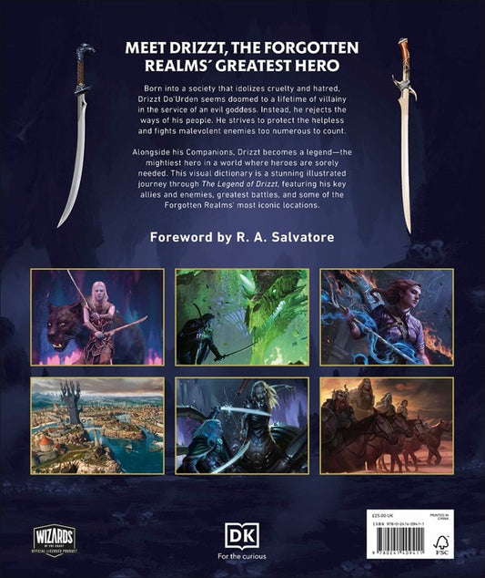Dungeons & Dragons The Legend Of Drizzt Visual Dictionary / Author not specified 9780241409411-2