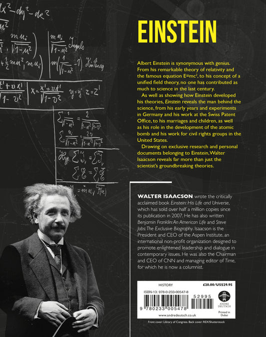 Einstein: The man, the genius and the Theory of Relativity / Einstein: The man, the genius and the Theory of Relativity Уолтер Айзексон 9780233005478-2