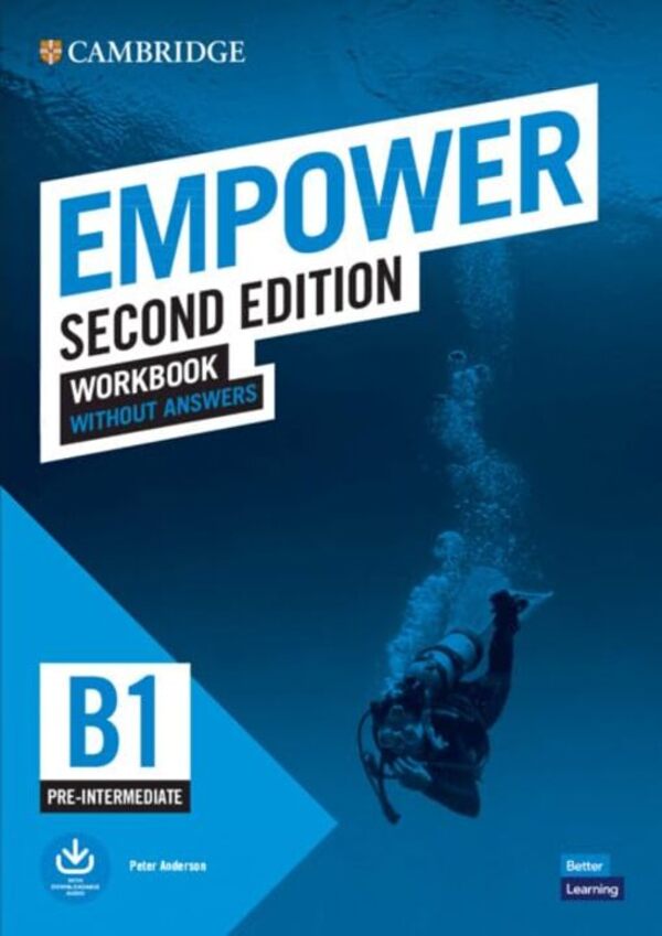 Empower. B1 Pre-Intermediate Workbook Without Answers Peter Anderson / Питер Андерсон 9781108961479-1