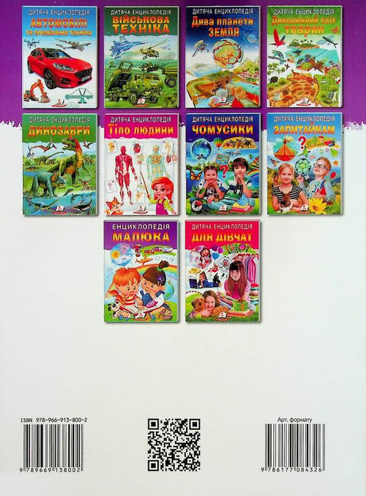 Encyclopedia of the baby / Енциклопедія малюка 978-966913-800-2-2