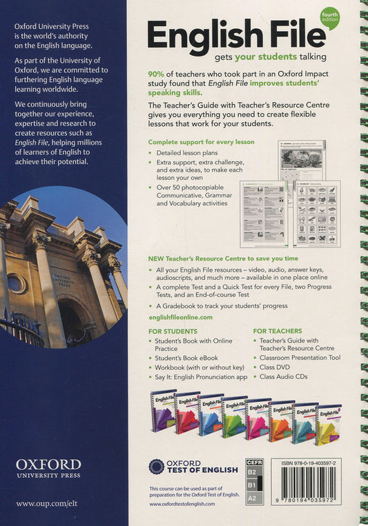 English File: Intermediate: Teacher's Guide With Teacher's Resource Center Clive Oxenden, Christina Latham-Koenig, Kate Chomaki / Клайв Оксенден, Кристина Латам-Кениг, Кейт Чомаки 9780194035972-2