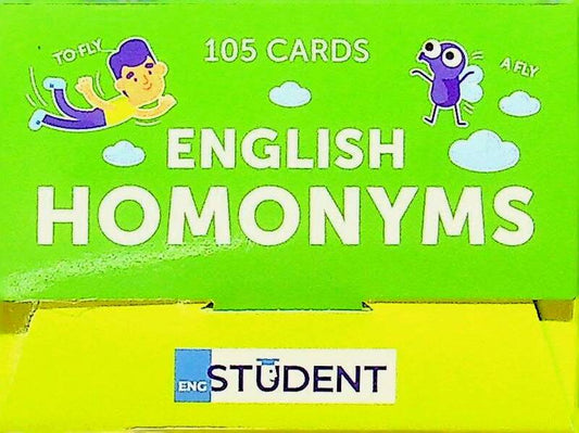 English Homonyms. 105 Cards - English Homonyms. 105 карток - Author not specified 9786178661014-2