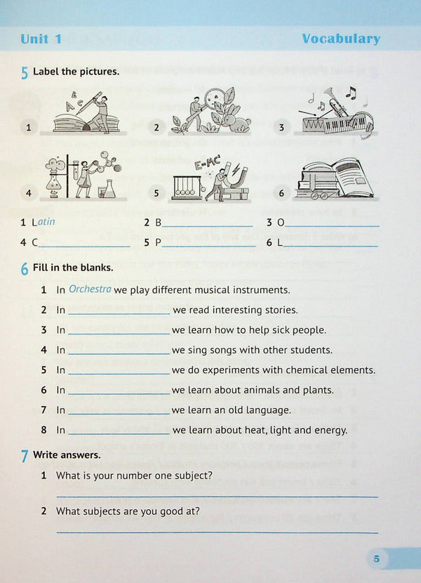 English language. The worker is zooming. 6th grade (to assist. O. Karpyuk, K. Karpyuk) / Англійська мова. Робочий зошит. 6 клас (до підручн. О. Карпюк, К. Карпюк) Надежда Витушинская, Оксана Косован 9789660742055-6