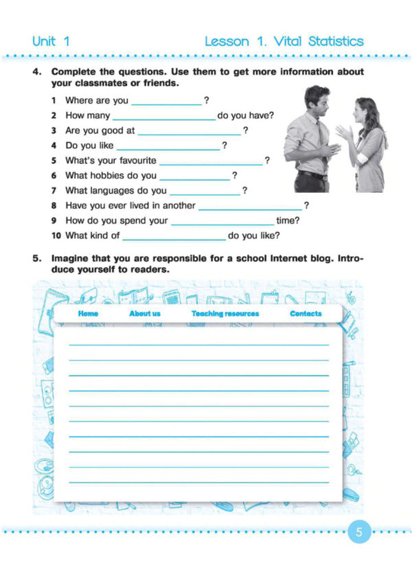 English language. Worker zoshit for 9th grade / Англійська мова. Робочий зошит для 9 класу Надежда Витушинская, Оксана Косован 9789660731714-6