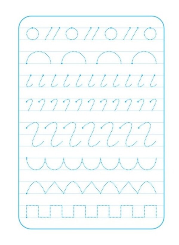 Exercise book. We write in a line / Зошит-тренажер. Пишемо в лінійку 9789667514907-5