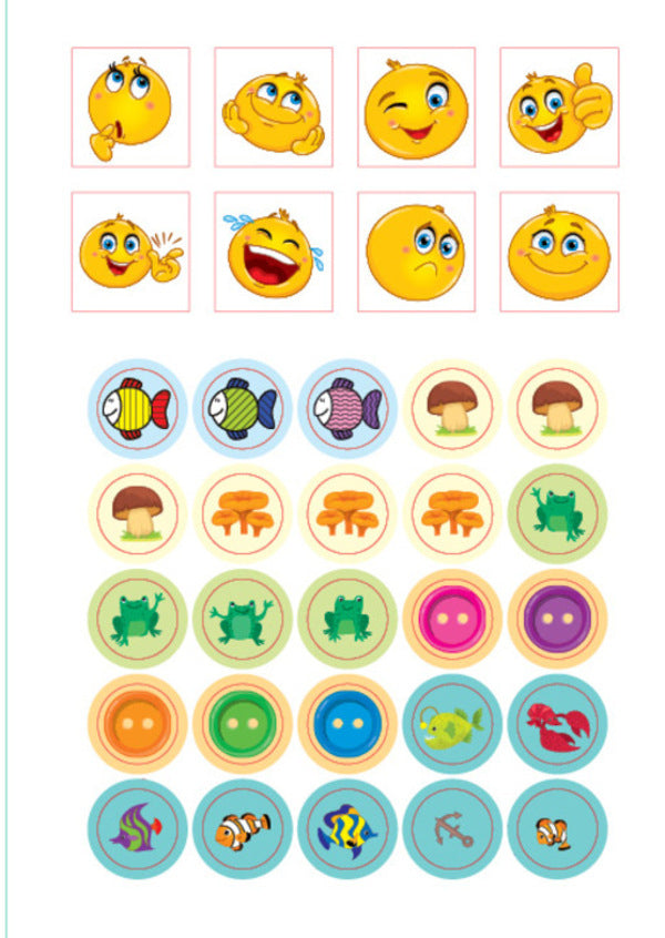 Exercises for good handwriting (+ stickers) / Вправи для гарного почерку (+ наліпки) 978-617-544-374-3-5