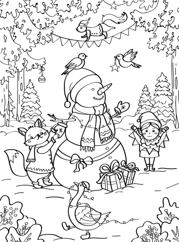 Fairytale Christmas (Coloring Page). Letter To Santa Claus (Set Of 2 Books) / Казкове Різдво (розмальовка). Лист Санта Клаусу (комплект із 2 книг) / Author not specified 9786178008154-6