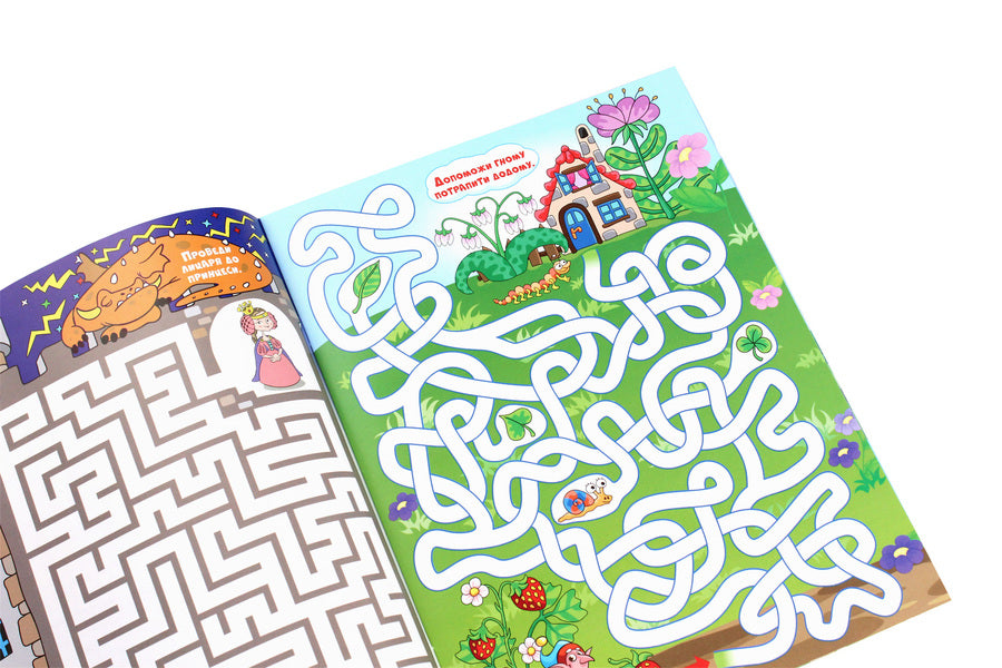 Fairytale Labyrinths For Children (Purple) / Казкові лабіринти для дітей (фіолетова) / Author not specified 9786175363157-6