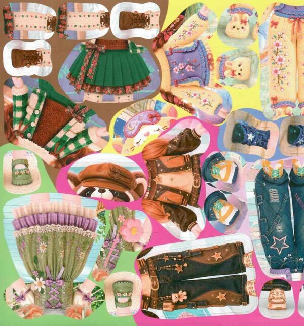 Fashion Dolls Blue - Модн ляльки Синя - Author not specified 9786178090913-4