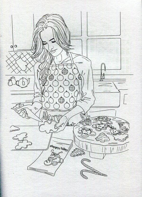 Fashion girl. Coloring book for girls / Fashion girl. Розмальовка для дівчат 978-617-78650-8-6-6