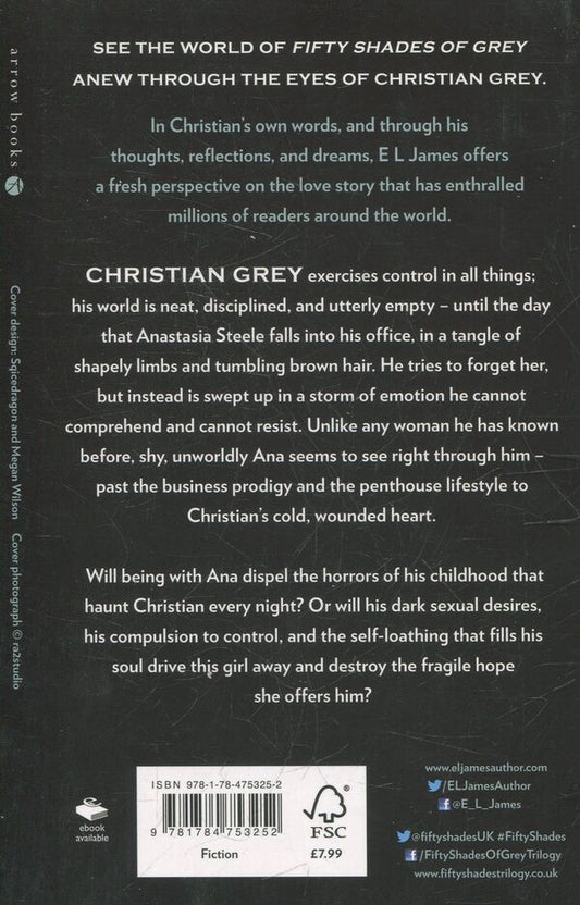 Fifty Shades of Gray as Told by Christian / Fifty Shades of Grey as Told by Christian Э Л Джеймс 9781784753252-2