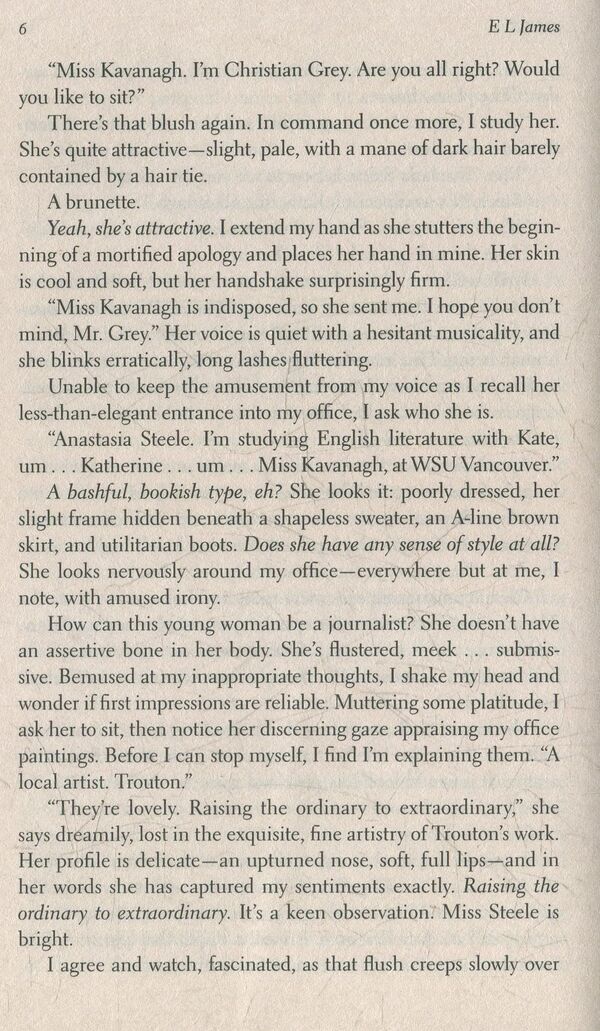 Fifty Shades of Gray as Told by Christian / Fifty Shades of Grey as Told by Christian Э Л Джеймс 9781784753252-6