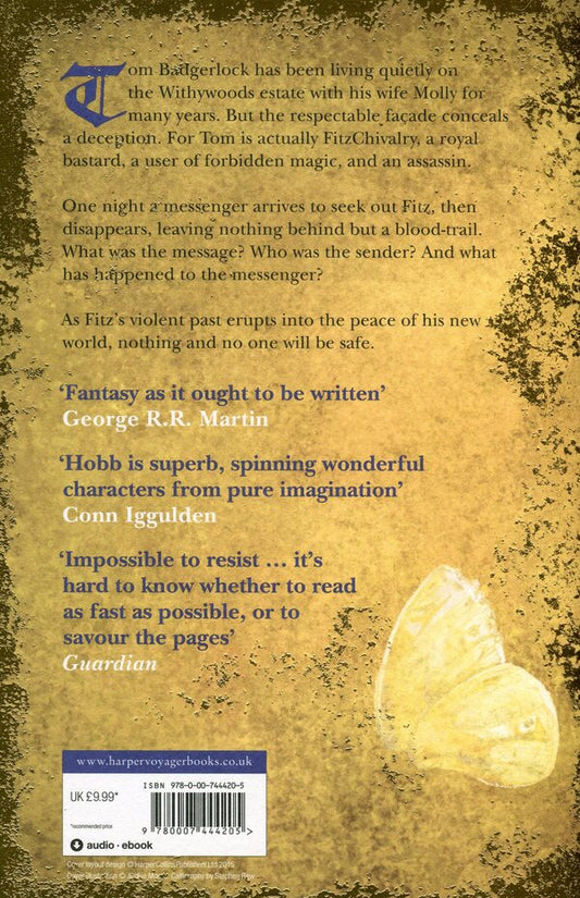 Fitz And The Fool. Book 1. Fool's Assassin Robin Hobb / Робин Хобб 9780007444205-2