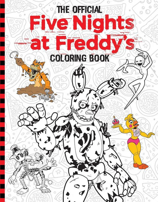 Five Nights At Freddy's. Official Coloring Book Scott Cawthon / Скотт Коутон 9781338741186-2