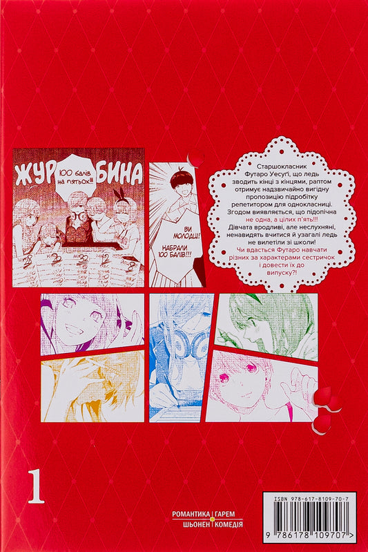 Five twin brides. Volume 1 / П’ять наречених-близнят. Том 1 Неги Харуба 978-617-8109-70-7-2