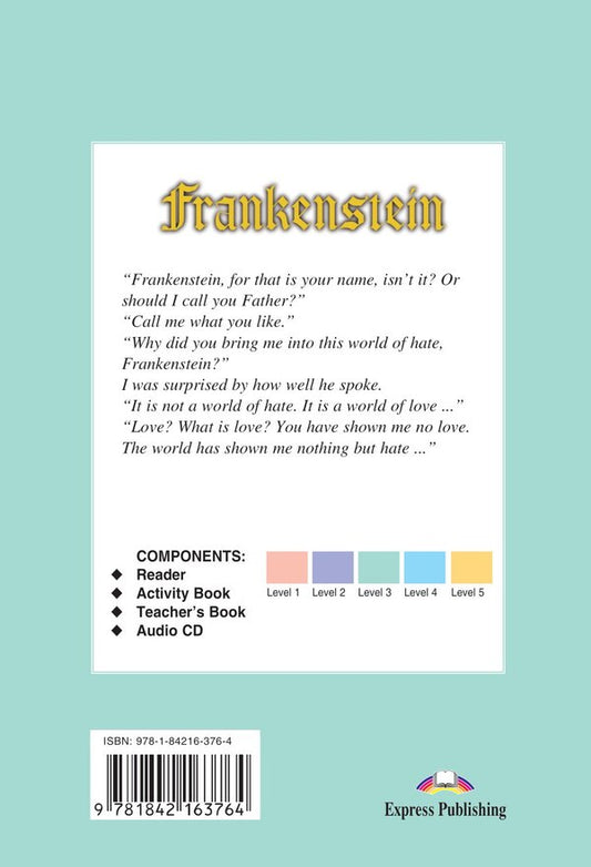 Frankenstein. Reader / Frankenstein. Reader Мэри Шелли, Элизабет Грей 978-1-84216-376-4-2