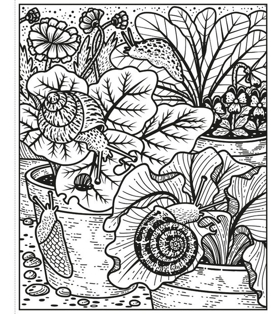 Garden Magic Painting Book Abigail Whitley / Эбигейл Уитли 9781474994767-2