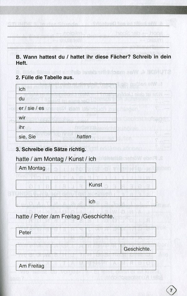 German language. 6th grade A workbook / Німецька мова. 6 клас. Робочий зошит М. Сидоренко 9789663495248-6