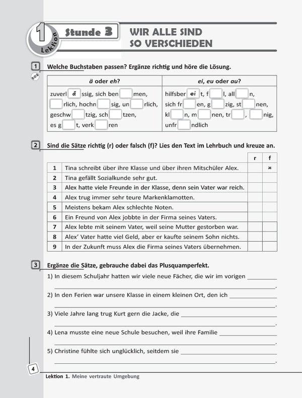 German language. Grade 10. A workbook / Німецька мова. 10 клас. Робочий зошит Светлана Сотникова, Анна Гоголева 9786170947239-5