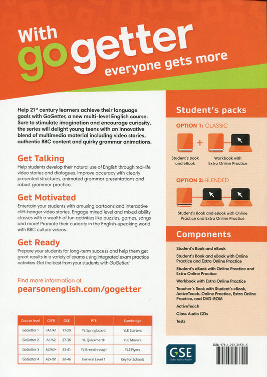 Go Getter 3. Student's Book + eBook / Go Getter 3. Student's Book + eBook Сэнди Зервас, Кэтрин Брайт 978-1-292-39331-5-2