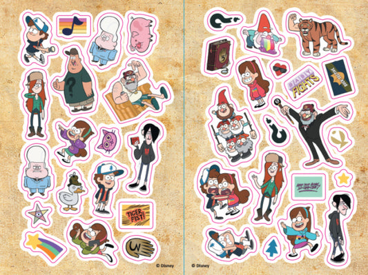 Gravity Falls.The Pines family.Color adventures with stickers / Гравіті Фолз. Родина Пайнз. Кольорові пригоди з наліпками 9789667502294-2