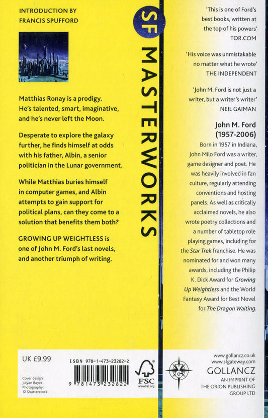 Growing Up Weightless / Growing Up Weightless Джон М. Форд 978-1-473-23282-2-2