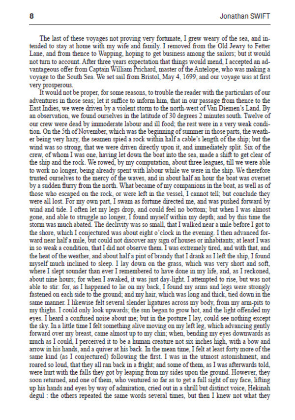 Gulliver's Travels / Gulliver’s Travels Джонатан Свифт 978-088-0006-38-5-6