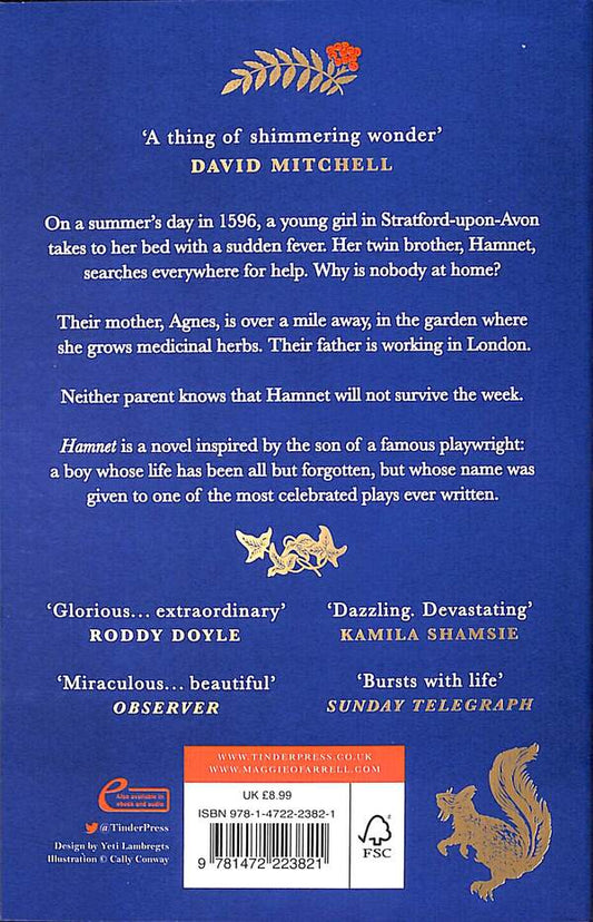 Hamnet / Hamnet Мэгги О'Фаррелл 9781472223821-2