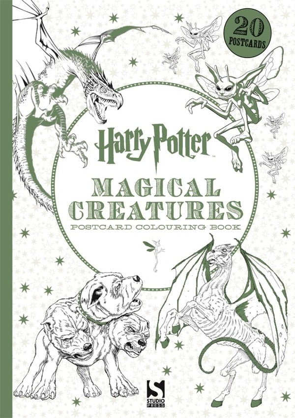 Harry Potter Magical Creatures Postcard Coloring Book / Author not specified 9781783705955-1