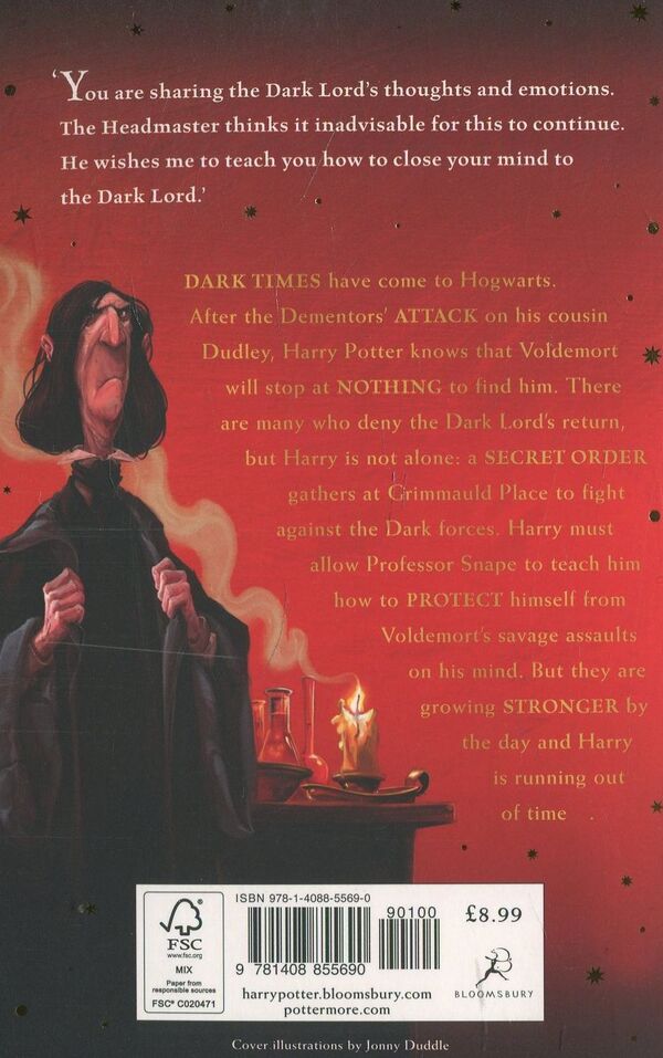 Harry Potter and the Order of the Phoenix / Harry Potter and the Order of the Phoenix Джоан Роулинг 9781408855690-1