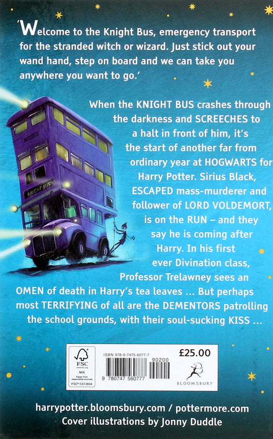 Harry Potter and the Prisoner of Azkaban / Harry Potter and the Prisoner of Azkaban Джоан Роулинг 978-0-7475-6077-7-2