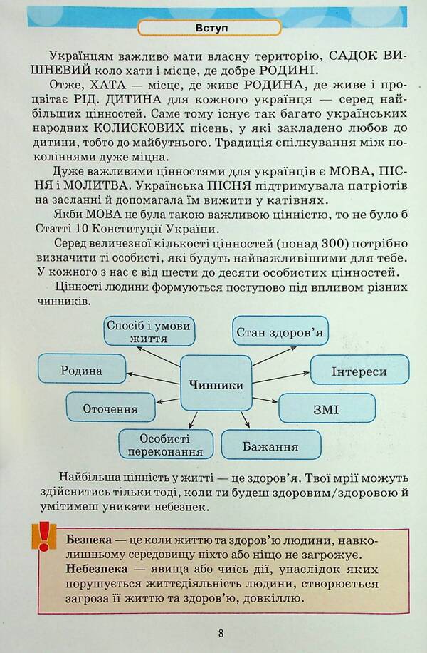 Health, Safety and Welfare Integrated Course Textbook for Year 5 / Здоровя, безпека та добробут підручник інтегрованого курсу для 5 класу 978-966-308-898-3-6