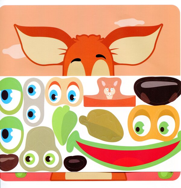 Hedgehog Stickers For Babies 1+ - жак Наклейки для малюкв 1+ - Author not specified 9789664400623-6