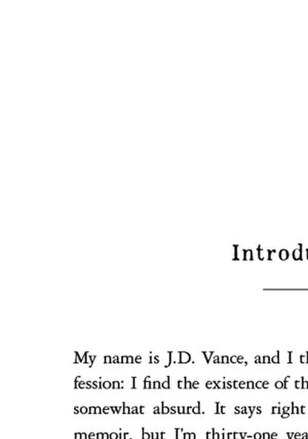 Hillbilly Elegy. A Memoir Of A Family And Culture In Crisis James David Vance / Джеймс Дэвид Вэнс 9780008220563-6