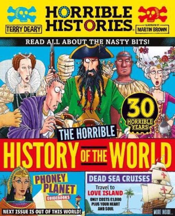 Horrible History Of The World (Newspaper Edition) Terry Kind / Терри Дири 9780702326530-1