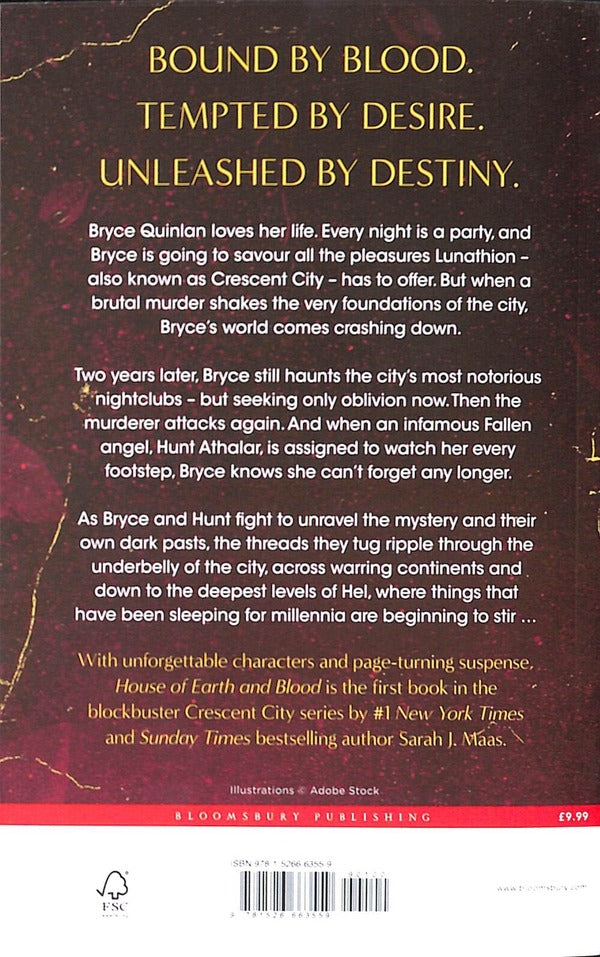 House of Earth and Blood / House of Earth and Blood Сара Маас 978-1-5266-6355-9-2