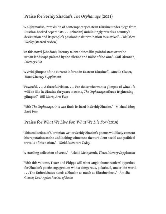 How Fire Descends. New And Selected Poems Sergey Zhadan / Сергей Жадан 9780300272468-2