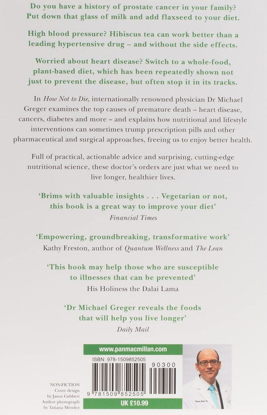How Not To Die Michael Greger, Gene Stone - Майкл Грегер, Джин Стоун 9781509852505-2